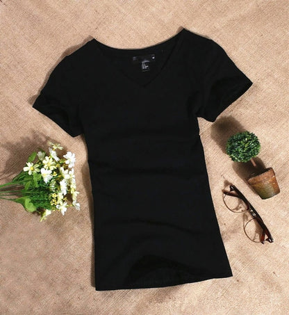 MRMT 2020 Women's T Shirt Women Short Sleeved Slim Solid Color Womens Simple Tee T-Shirt For Female Tshirt
