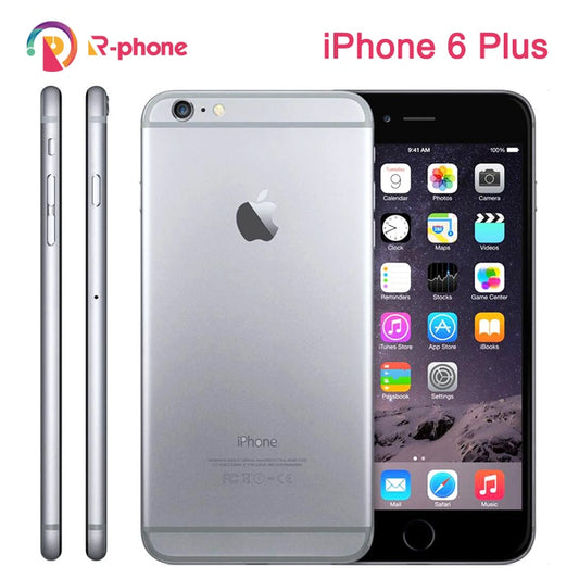 Unlocked Original Apple iPhone 6 Plus Dual Core 5.5" IOS 16/64/128GB ROM 8MP Camera 3G WCDMA 4G LTE Used Phone