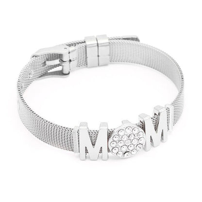 SEIALOY Fashion Stainless Steel Mesh Watch Chain Bracelets For Women Men Rose Gold Charm Brands Bracelet Bangles Jewelry
