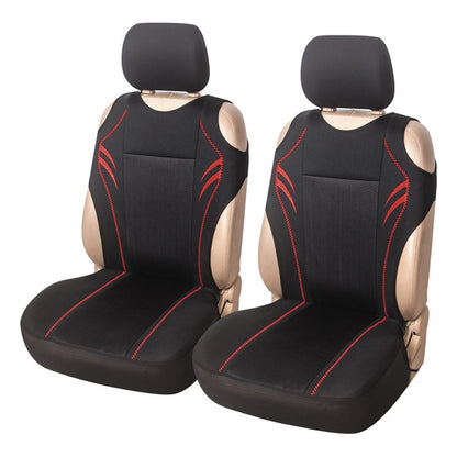 AUTOYOUTH 2pcs Universal Car Seat Covers - Front Seat Covers Mesh Sponge Interior Accessories T Shirt Design - for Car/Truck/Van