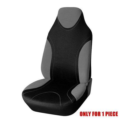 AUTOYOUTH 2pcs Universal Car Seat Covers - Front Seat Covers Mesh Sponge Interior Accessories T Shirt Design - for Car/Truck/Van