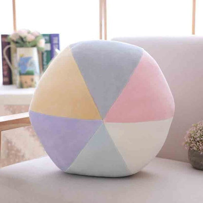 Lucky Boy Sunday Colorful Moon Rainbow Star Cloud Conch Plush Pillow Kids Plush Toys Soft Sofa Cushion Baby Sleeping Pillow Gift