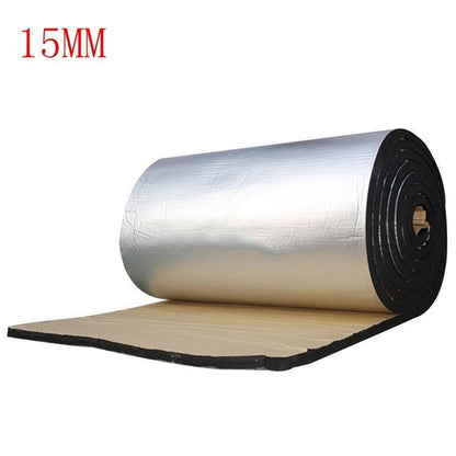 50x200cm 5/10/15mm Car Sound Deadener Mat Noise Bonnet Insulation Deadening for Hood Engine Sticker