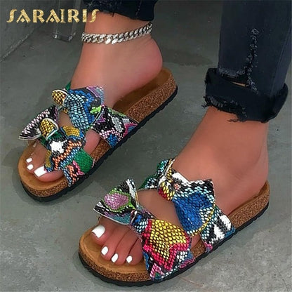Shoes And Bags INS HOT Colorful Snake Printed Vulcanized Loafers Female Sneakers Fashion 2020 Women Footwear