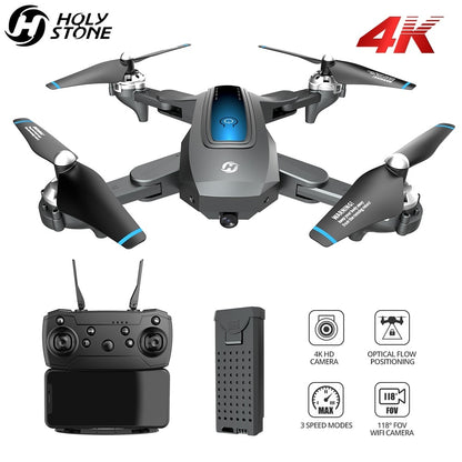 Holy Stone HS240 Drone 4K Profesional FPV Drone With Camera HD 4K Quadrocopter Foldable RC Quadcopter With 13 Mins Flight Time