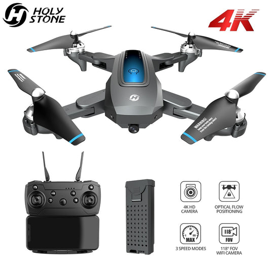 Holy Stone HS240 Drone 4K Profesional FPV Drone With Camera HD 4K Quadrocopter Foldable RC Quadcopter With 13 Mins Flight Time