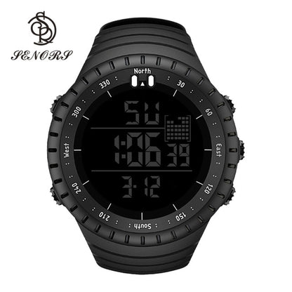 Senors Digital Watch Sport Men Outdoor Waterproof Digital Watches LED Electronic Wristwatch Military Alarm Male Clock Relogio