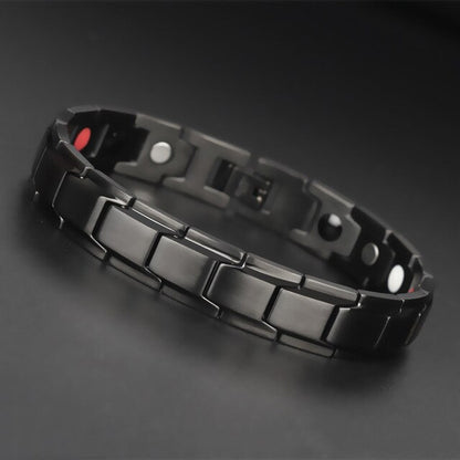 Magnetic therapy Health care Loss Weight Effective Black Stone Bracelets slimming Stimulating Acupoints Arthritis Pain Relief