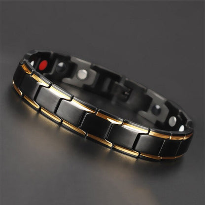Magnetic therapy Health care Loss Weight Effective Black Stone Bracelets slimming Stimulating Acupoints Arthritis Pain Relief