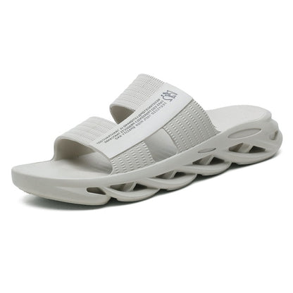 Summer Men Shoes Male Home Indoor Bathroom Slippers Lightweight Men's Slippers Teenager Black Beach Sandals Comfort Man Shoe L13