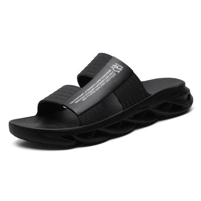 Summer Men Shoes Male Home Indoor Bathroom Slippers Lightweight Men's Slippers Teenager Black Beach Sandals Comfort Man Shoe L13