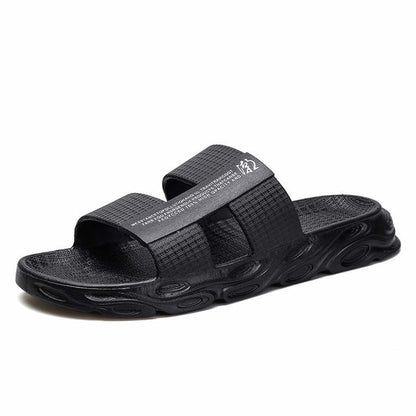 Summer Men Shoes Male Home Indoor Bathroom Slippers Lightweight Men's Slippers Teenager Black Beach Sandals Comfort Man Shoe L13