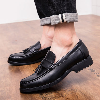 2020 Men Dress Shoes Handmade Brogue Style Paty Leather Wedding Shoes Men Flats Leather Oxfords Formal Shoes Zapatos Hombre