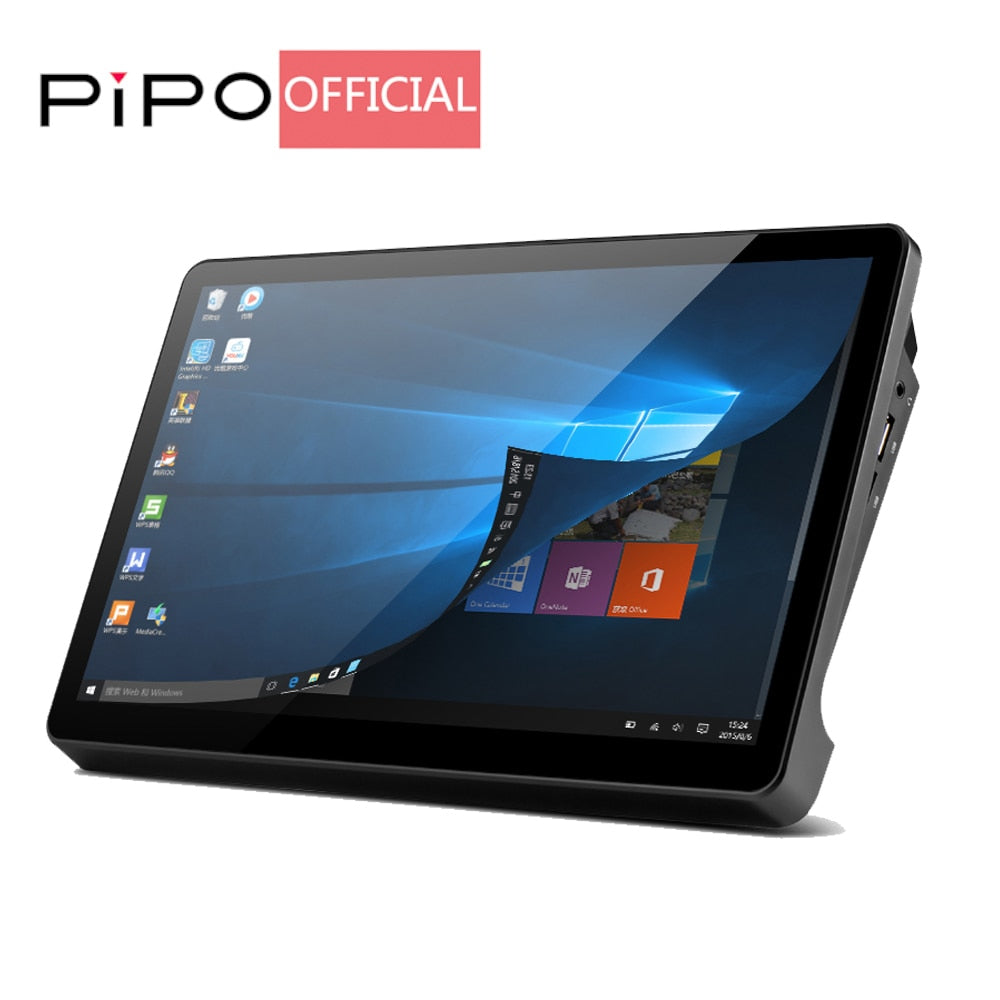 2020 New Pipo X15 Mini PC 8GB 128GB SSD 11.6 inch 1920*1080 Intel Core i3-5005U RS232 RJ45 HDMI Bluetooth 6 USB Tablet Computer