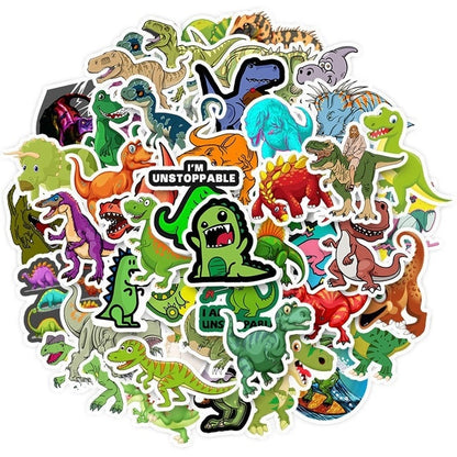 35/50pcs Vsco Sticker for Kids Anime Laptop Stickers Pack Skateboard Motorcycle Vsco Girl Toys for Children Cool Animal Stickers