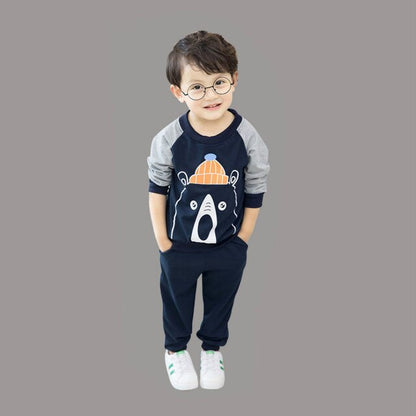 Spring Autumn and winter kids baby boy clothes coat+pant 2pcs baby girl clothes Toddler boy clothing set,Rroupas bebess meninoss