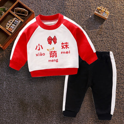 Spring Autumn and winter kids baby boy clothes coat+pant 2pcs baby girl clothes Toddler boy clothing set,Rroupas bebess meninoss