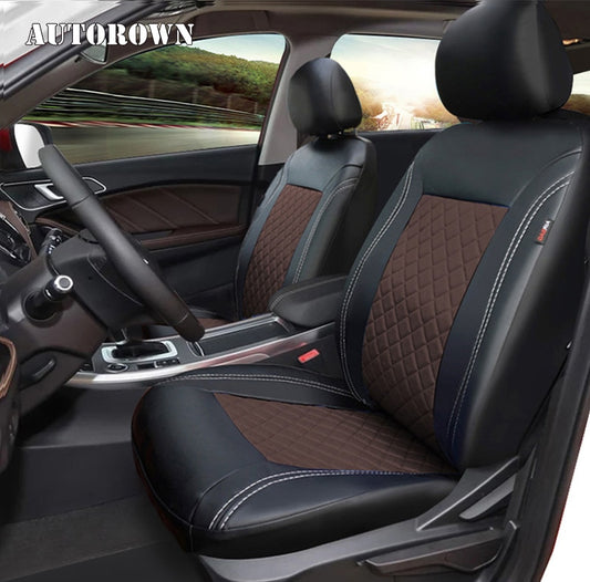 AUTOROWN PU Leather Auto Car Seat Covers Universal Automobile Covers For Toyota Lada Kia Hyundai Lexus Renault BMW Waterproof