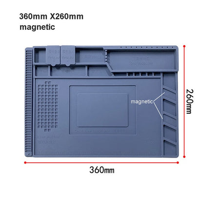 ESD Heat Insulation Working mat Soldering Station Iron Phone Computer Repair Mat Magnetic Heat-resistant BGA  Insulator Platform