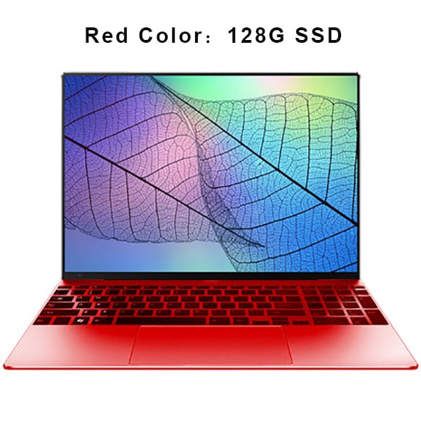 15.6 inch Laptop 8G RAM 1TB/512G/256G/128G SSD ROM Notebook Computer FHD IPS Screen Quad Core Gaming Laptops win10