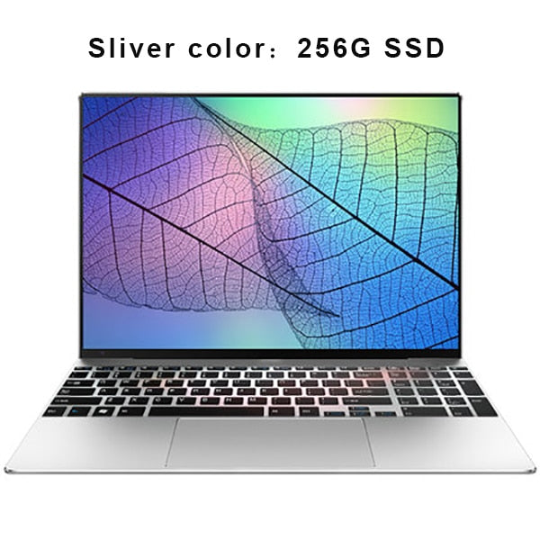 15.6 inch Laptop 8G RAM 1TB/512G/256G/128G SSD ROM Notebook Computer FHD IPS Screen Quad Core Gaming Laptops win10