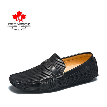2020 Men Shoes Men Loafer Shoes Fashion Autumn  Men Casual Shoes Design Luxury Leather Moccasins Male Footwear Brand Men's Flats