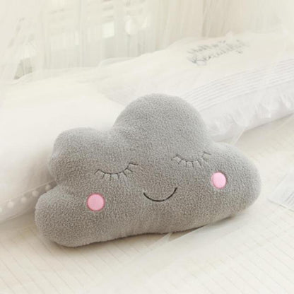 Promotion Stuffed Cloud Moon Star Raindrop Plush Pillow Soft Cushion  Stuffed Plush Toys For Children Baby Kids Pillow Girl