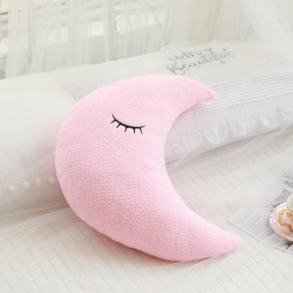 Promotion Stuffed Cloud Moon Star Raindrop Plush Pillow Soft Cushion  Stuffed Plush Toys For Children Baby Kids Pillow Girl