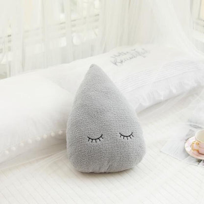 Promotion Stuffed Cloud Moon Star Raindrop Plush Pillow Soft Cushion  Stuffed Plush Toys For Children Baby Kids Pillow Girl
