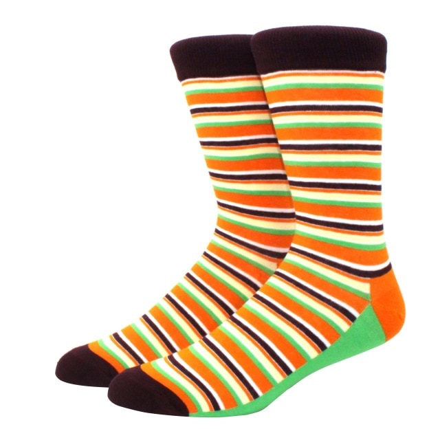 Men's Funny Happy Socks Fine Paragraph Diamond Pattern Argyle Three-dimensional Tube Geometric Funny Large size Combed Cotton