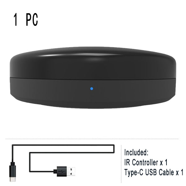 FrankEver Universal IR Smart Remote Control WiFi Infrared Home IR Blaster Control Hub Tuya Google Assistant Alexa WiFi Household
