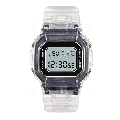 Luxury Women's Rose Gold Silicone Watches Women Fashion LED Digital Clock Casual Ladies Electronic Watch Reloj Mujer 2020