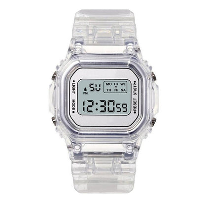 Luxury Women's Rose Gold Silicone Watches Women Fashion LED Digital Clock Casual Ladies Electronic Watch Reloj Mujer 2020