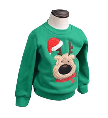 Family Clothing 2020 Autumn Winter Sweater Christmas Deer Children Clothes Kid Shirts Polar Fleece Warm Family Matching Outfits