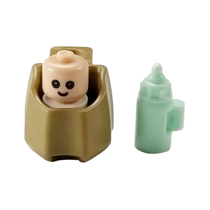 For Creator Friends For Girl City MOC Food Ice Cream Hospital Baby Carriage Figures Building Blocks Toys For Kid Creators Friend