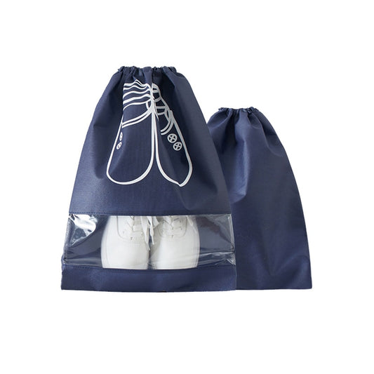 10 PCS Travel Shoe Storage Bag Bundle Mouth Bags for Shoes Waterproof Package Luggage Home Organizer Transparent Dust Bag Shoe