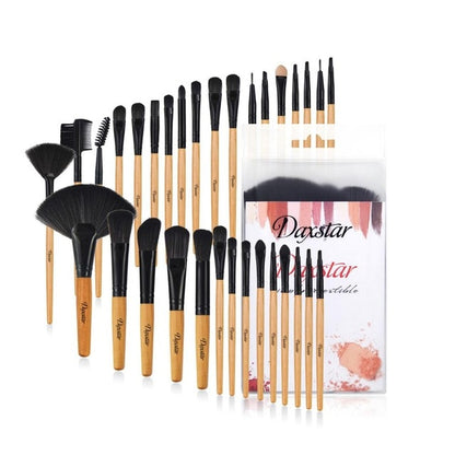 Yuwaku Professional 32Pcs/Set Makeup Brush Foundation Eye Shadows Lipsticks Powder Make Up Brushes Tool Bag Pincel Maquiagem Kit