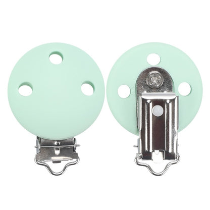TYRY.HU round silicone clip 3 pcs/set of Pacifier clip Pacifier chain accessories silicone dummy Pacifier chain set