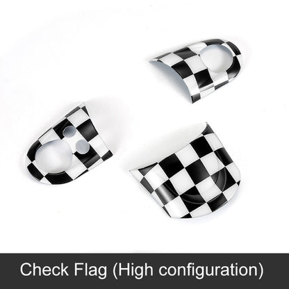For Mini Cooper Steering Wheel Cover Interior Decoration Accessories Stickers for R55 R56 R57 R58 R59 R60 JCW Clubman Countryman