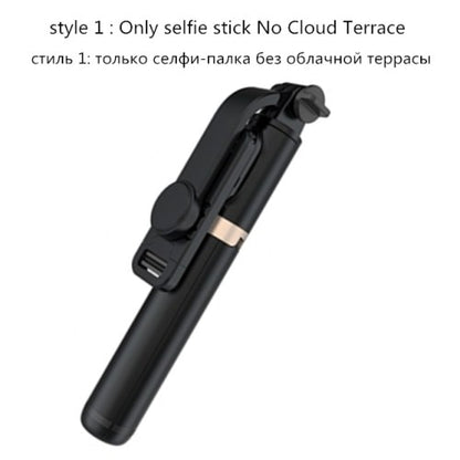 High quality Wireless bluetooth Selfie Stick Tripod With Remote Palo Selfie Extendable Foldable Monopod For Iphone Action Camera