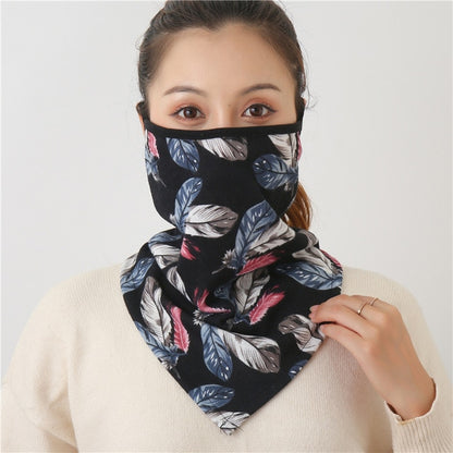 2020 New Women Winter Scarves Cotton Feeling Mask Man Neck Scarf Rings Headband Soft Warm Face Scarfs Masks