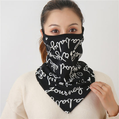 2020 New Women Winter Scarves Cotton Feeling Mask Man Neck Scarf Rings Headband Soft Warm Face Scarfs Masks