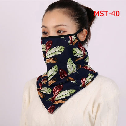 2020 New Women Winter Scarves Cotton Feeling Mask Man Neck Scarf Rings Headband Soft Warm Face Scarfs Masks