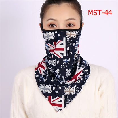 2020 New Women Winter Scarves Cotton Feeling Mask Man Neck Scarf Rings Headband Soft Warm Face Scarfs Masks