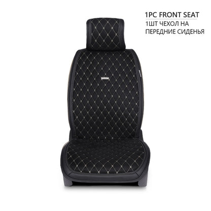 Artificial suede universal car seat cushion black 1Set luxury Cape 5 seats fit for Kia Hyundai BMW Lada car seat cover shawl