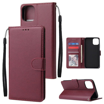 Flip Wallet Case Luxury PU Leather Cover With Card Slots For iPhone 12 11 Pro Xs Max XR X 8 7 6 6s Plus 5 5S SE 2020 Case Coque