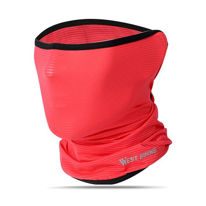 WEST BIKING Cycling Headwear Summer Men Anti-sweat Breathable Cycling Face Cover Running Bicycle Bandana Sports Scarf Headband