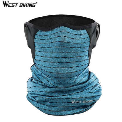 WEST BIKING Cycling Headwear Summer Men Anti-sweat Breathable Cycling Face Cover Running Bicycle Bandana Sports Scarf Headband