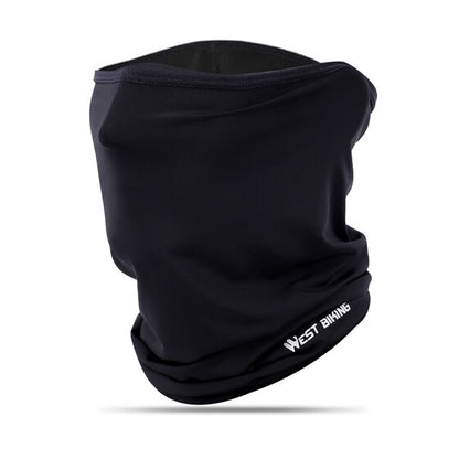 WEST BIKING Cycling Headwear Summer Men Anti-sweat Breathable Cycling Face Cover Running Bicycle Bandana Sports Scarf Headband