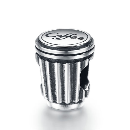 925 Sterling Silver Berloque Family House Eiffel Tower Camera Travel Dream Coffee Cup Shoes Charm Fit Charm Bracelet DIY Jewelry
